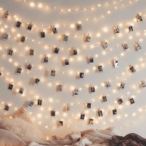 rose gold fairy lights 99ft